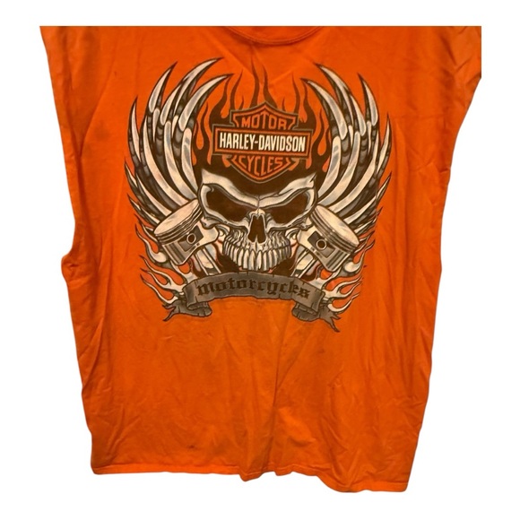 Harley Davidson‎ Tampa Orange T-Shirt - Picture 3 of 9